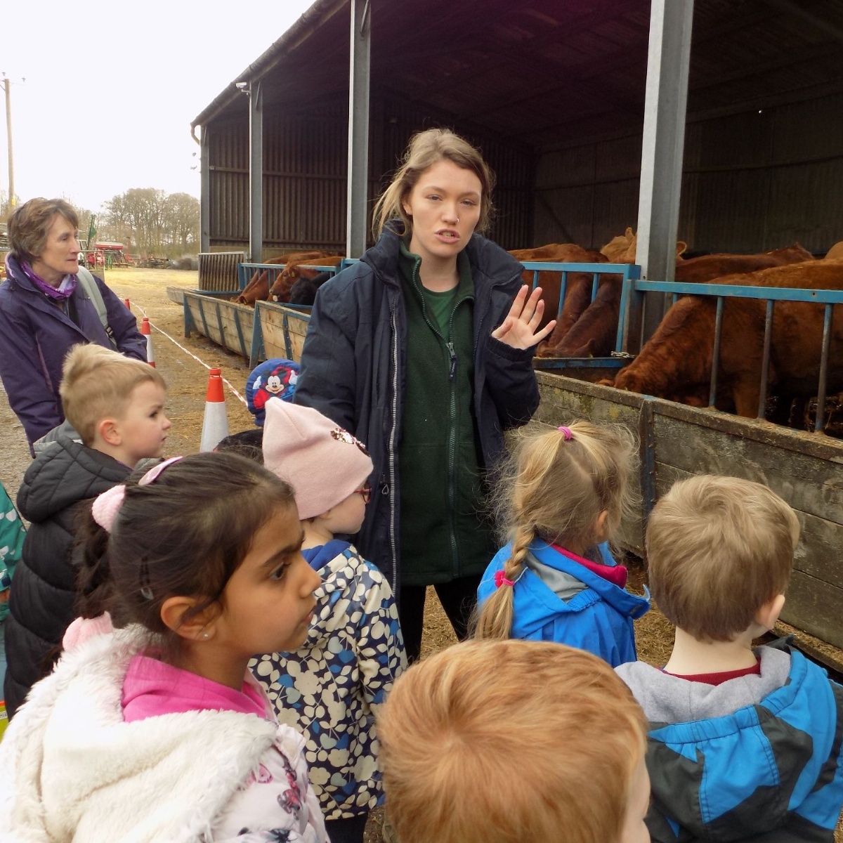 The Piggott School Foundation Trip to Rushall Farm